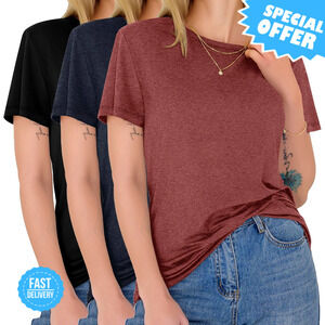 BRAND NEW GAYHAY T-Shirts - Trendy Soft Casual Tops for Women